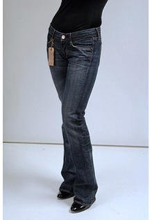 Earnest Sewn Bootcut Womens Jeans Maz Dark Size 24