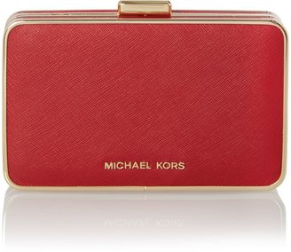 Michael Kors Elsie red box clutch bag