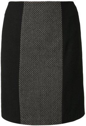 Kala LYNN Pencil skirt grau/schwarz