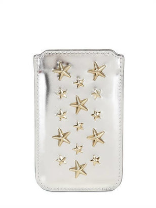 Jimmy Choo Trent Mirror Leather Iphone 4 Case