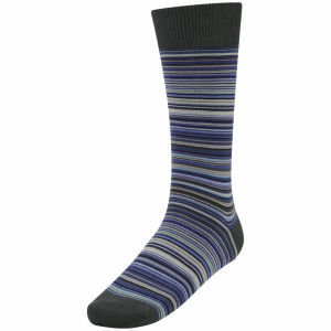 Paul Smith Men's Multi Stripe Socks Blue Multi
