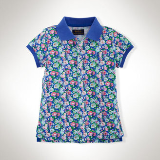 Ralph Lauren Floral Cotton Polo Shirt