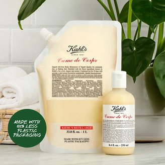 Kiehl's Creme de Corps Refillable Body Lotion with Cocoa Butter