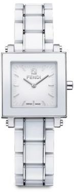Fendi Timepieces Ceramic & Stainless Steel Watch