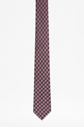 French Connection Dogtooth Wool Tie