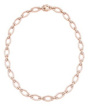 Fallon Jewelry Brinkley Bar Link Necklace
