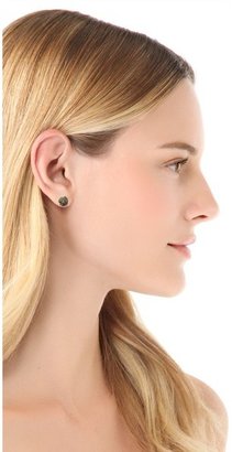 Lauren Wolf Jewelry Pyrite Stud Earrings
