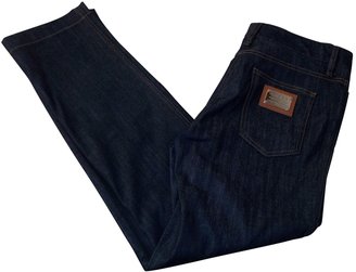 Dolce & Gabbana Blue Cotton - elasthane Jeans