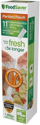 FoodSaver Portion Pouch 11-in. Perforated Heat-Seal Rolls - 3pk.
