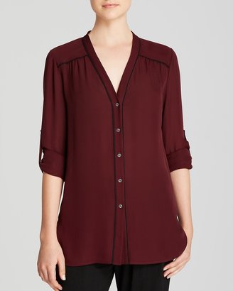 Vince Blouse - Contrast Piping