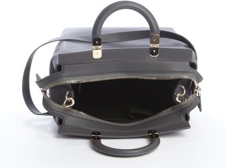 Givenchy grey eather 'HDG' convertible tote bag