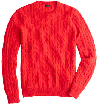 J.Crew Italian cashmere cable sweater