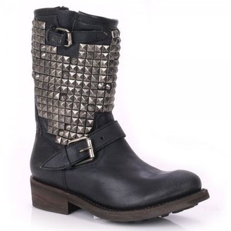 Ash Trash Studded Leather Boots