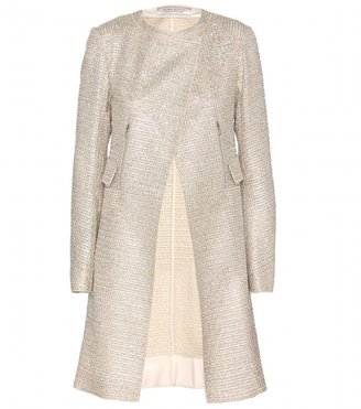 Nina Ricci Sequinned tweed coat