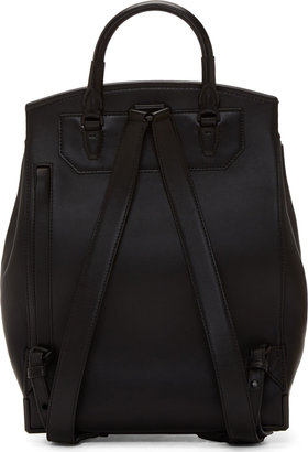 Alexander Wang Black Leather Prisma Skletal Backpack