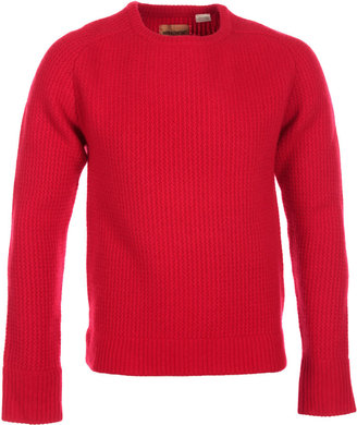 Levi's Made & Crafted Jester Red Sweater