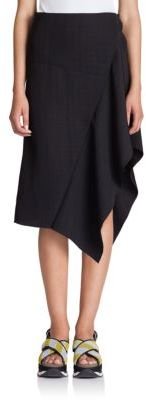 Marni Asymmetrical Ruffle Skirt