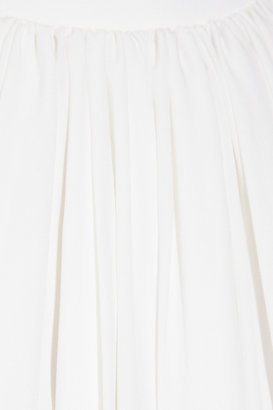 Givenchy Draped silk crepe de chine gown