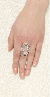 Fallon Jewelry Emerald Cut Silhouette Ring