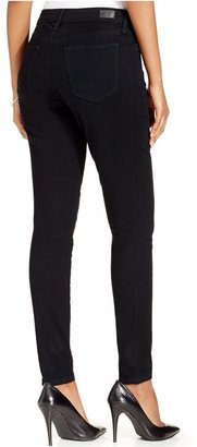 Style&Co. Low-Rise Skinny Jeans, Deep Black Wash