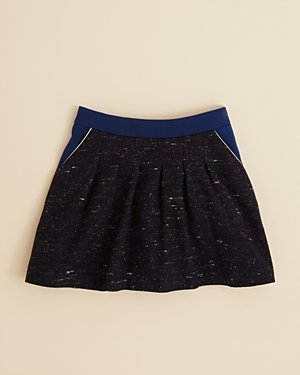 Chloé Girls' Piped Tweed Skirt - Sizes 8-14