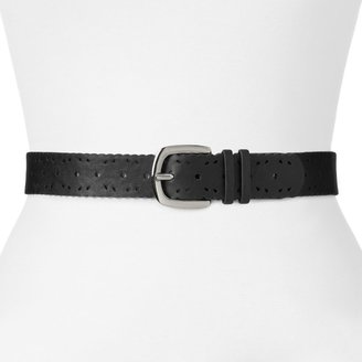 Relic by Fossil Scallop Perforated Belt