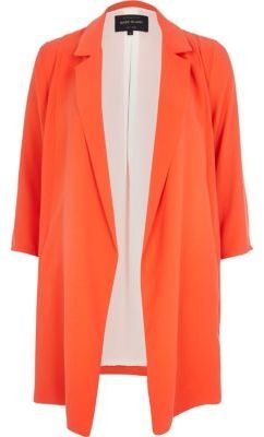 River Island Red duster jacket