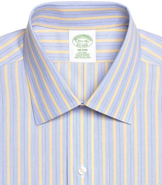 Brooks Brothers Non-Iron Traditional Fit Hairline Stripe Dress Shirt