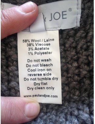 Paul & Joe Brown Wool Knitwear