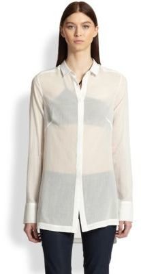 Helmut Lang Veil Sheer Cotton Shirt