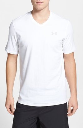 Under Armour Moisture Wicking Charged Cotton® Loose Fit V-Neck T-Shirt