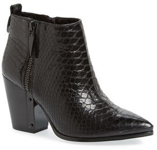 Vince Camuto 'Amori' Pointy Toe Leather Bootie (Women)