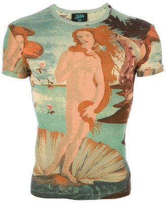 Jean Paul Gaultier Vintage the birth of venus print t-shirt