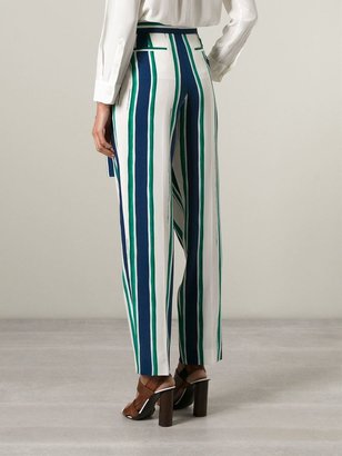 Chloé striped sarong trousers