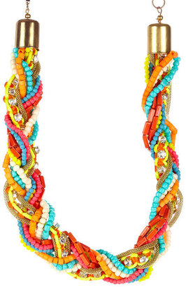 Zooey Cam & Rainbow Beaded Necklace