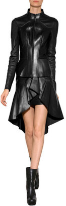 Jitrois Leather Caly Skirt