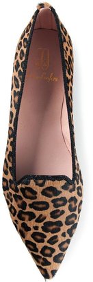 Pretty Ballerinas leopard print slippers