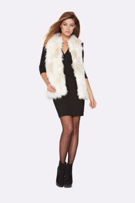 French Connection Fritter Fur Jacket