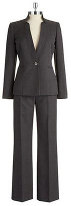 Tahari Arthur S. Levine Two Piece Pinstriped Suit