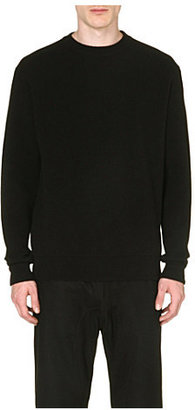 Givenchy Contrast-panel wool sweatshirt
