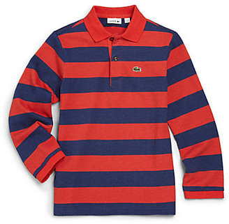 Lacoste Boy's Striped Polo Shirt