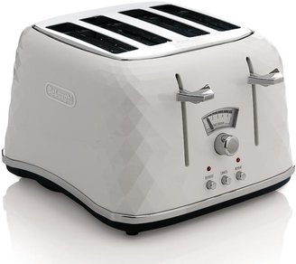 De'Longhi DeLonghi CTJ4003.W Brillante 4-Slice Toaster - White