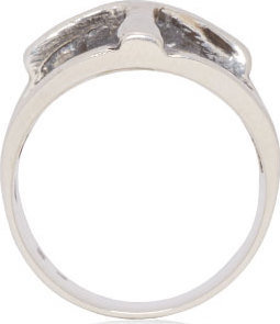 Pamela Love Antiqued Silver Cross Ring