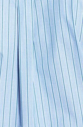 Cutter & Buck 'Rhys' Classic Fit Stripe Short Sleeve Sport Shirt (Big & Tall)