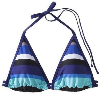 Converse One Star® Women's String Triangle Bikini - Blue Stripe