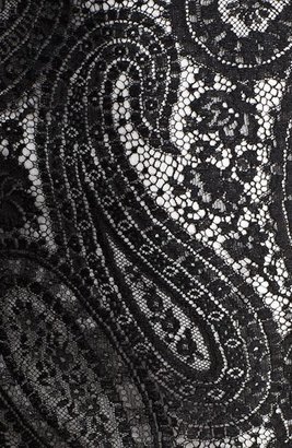Michael Kors Lace Overlay A-Line Dress