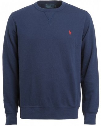 Ralph Lauren Sweater, Navy Blue Crew Neck Sweatshirt