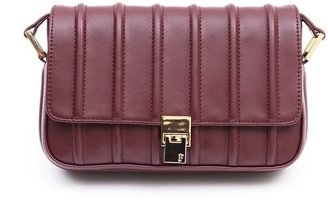 French Connection Between The Lines Crossbody - Wine