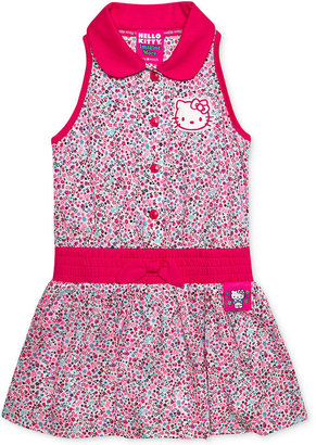 Hello Kitty Little Girls' Floral Dress