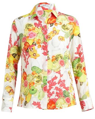 ISOLDA Tropical Silk Shirt